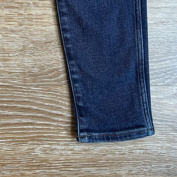Madewell 10-Inch High Rise Skinny‎ Jeans Size 25 0 Dark Wash - Picture 4 of 8